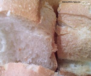 yapboz Beyaz ekmek dilimleri